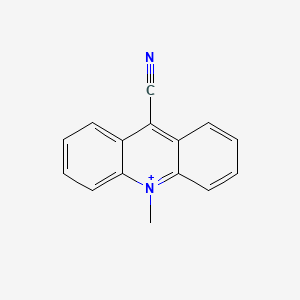 Acridinium, 9-cyano-10-methyl-