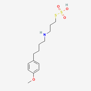 S-3-((4-(p-Methoxyphenyl)butyl)amino)propyl hydrogen thiosulfate