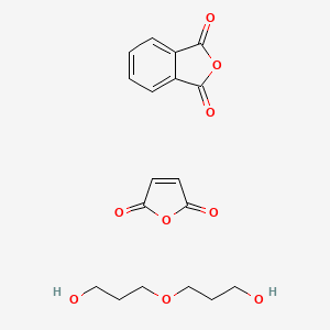 2-Benzofuran-1,3-dione;furan-2,5-dione;3-(3-hydroxypropoxy)propan-1-ol