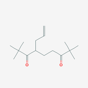 2,2,8,8-Tetramethyl-4-(prop-2-en-1-yl)nonane-3,7-dione