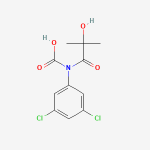 (3,5-Dichlorophenyl)(2-hydroxy-2-methylpropanoyl)carbamic acid