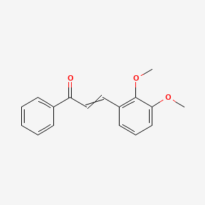 2-Propen-1-one, 3-(2,3-dimethoxyphenyl)-1-phenyl-