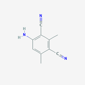 4-Amino-2,6-dimethylbenzene-1,3-dicarbonitrile