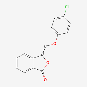 1(3H)-Isobenzofuranone, 3-[(4-chlorophenoxy)methylene]-