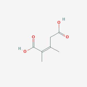 molecular formula C7H10O4 B14663717 (Z)-2,3-dimethylpent-2-enedioic acid CAS No. 52101-60-7