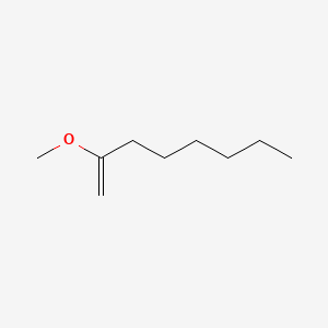 molecular formula C9H18O B14663726 1-Hexylvinyl methyl ether CAS No. 42367-31-7