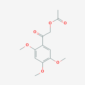 2-Oxo-2-(2,4,5-trimethoxyphenyl)ethyl acetate