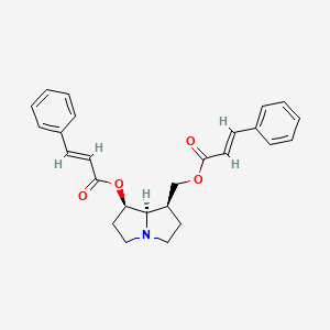 Platynecine 7,9-cinnamate diester