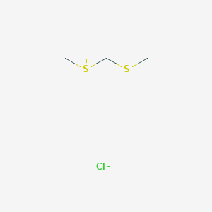 Dimethyl[(methylsulfanyl)methyl]sulfanium chloride