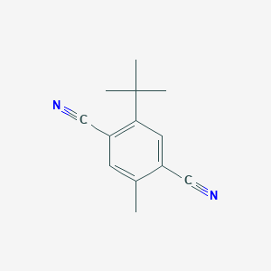 2-Tert-butyl-5-methylbenzene-1,4-dicarbonitrile