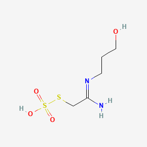 S-((N-3-Hydroxypropylamidino)methyl) hydrogen thiosulfate