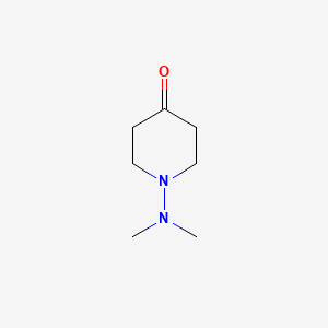 molecular formula C7H14N2O B1466396 1-(二甲氨基)-4-哌啶酮 CAS No. 90270-98-7