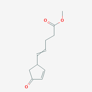 Methyl 5-(4-oxocyclopent-2-EN-1-YL)pent-4-enoate