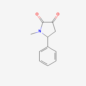 1-Methyl-5-phenylpyrrolidine-2,3-dione