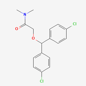 2-[bis(4-chlorophenyl)methoxy]-N,N-dimethylacetamide