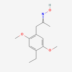 N-[1-(4-Ethyl-2,5-dimethoxyphenyl)propan-2-ylidene]hydroxylamine