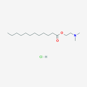 Dodecanoic acid, 2-(dimethylamino)ethyl ester, hydrochloride