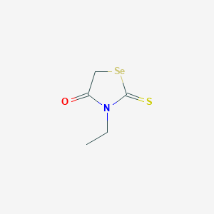 3-Ethyl-2-sulfanylidene-1,3-selenazolidin-4-one