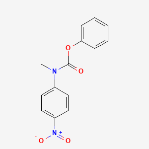 Phenyl methyl(4-nitrophenyl)carbamate