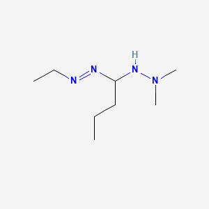 Diazene, [1-(2,2-dimethylhydrazino)butyl]ethyl-