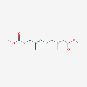 Dimethyl 3,7-dimethyldeca-2,6-dienedioate