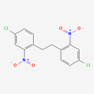 Benzene, 1,1'-(1,2-ethanediyl)bis(4-chloro-2-nitro-