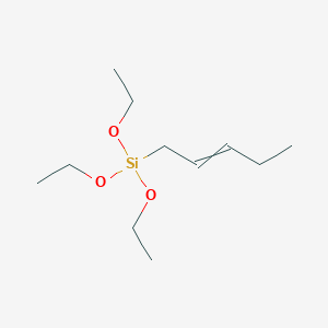 Triethoxy(pent-2-en-1-yl)silane