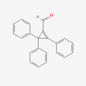 2,3,3-Triphenylcycloprop-1-ene-1-carbaldehyde