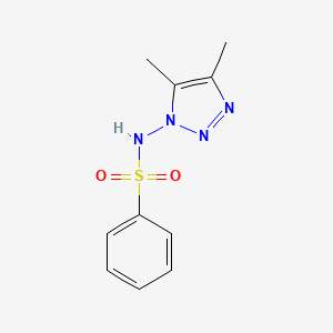 N-(4,5-Dimethyl-1H-1,2,3-triazol-1-yl)benzenesulfonamide