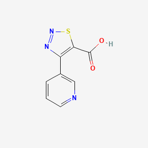 4-(Pyridin-3-yl)-1,2,3-thiadiazole-5-carboxylic acid