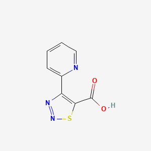 4-(Pyridin-2-yl)-1,2,3-thiadiazole-5-carboxylic acid