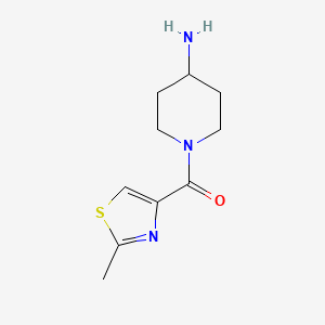 (4-Aminopiperidin-1-yl)(2-methylthiazol-4-yl)methanone