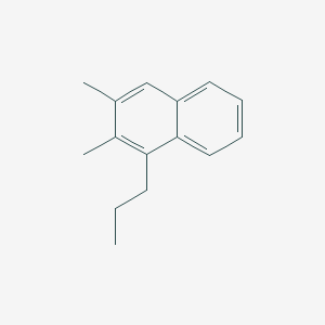 2,3-Dimethyl-1-propylnaphthalene