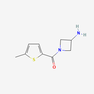 1-(5-Methylthiophene-2-carbonyl)azetidin-3-amine