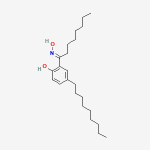 2-[(E)-C-heptyl-N-hydroxycarbonimidoyl]-4-nonylphenol