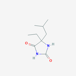 5-Ethyl-5-(2-methylpropyl)imidazolidine-2,4-dione