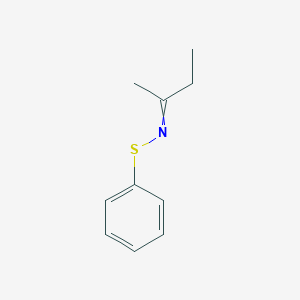 Butan-2-one S-phenylthioxime