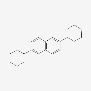 2,6-Dicyclohexylnaphthalene