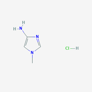 1-methyl-1H-imidazol-4-amine hydrochloride