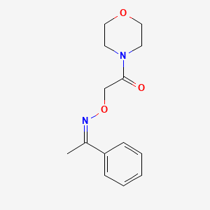 (Morpholino-carboxymethyl)oxyimino acetophenone