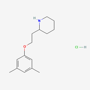 2-[2-(3,5-Dimethylphenoxy)ethyl]piperidine hydrochloride