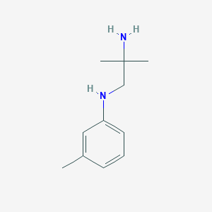 2-Methyl-N1-(3-methylphenyl)-1,2-propanediamine