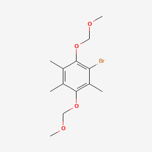 1-Bromo-2,5-bis(methoxymethoxy)-3,4,6-trimethylbenzene