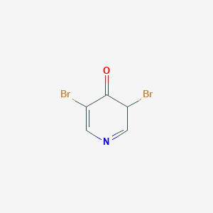 molecular formula C5H3Br2NO B1466557 3,5-Dibromopyridin-4(3H)-one CAS No. 28419-11-6