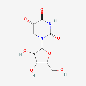 1-[3,4-Dihydroxy-5-(hydroxymethyl)oxolan-2-yl]-1,3-diazinane-2,4,5-trione