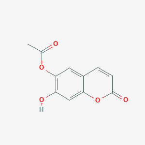 7-Hydroxy-2-oxo-2H-1-benzopyran-6-yl acetate