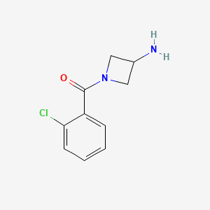 1-(2-Chlorobenzoyl)azetidin-3-amine