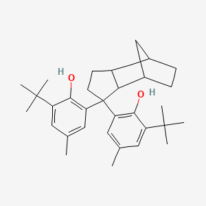 Phenol, 2,2'-(octahydro-4,7-methano-1H-indenediyl)bis[6-(1,1-dimethylethyl)-4-methyl-