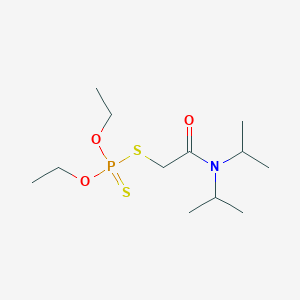 O,O-Diethyl S-(N,N-di-isopropylcarbamoylmethyl) phosphorodithioate