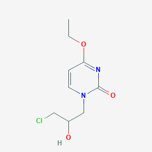 1-(3-Chloro-2-hydroxypropyl)-4-ethoxypyrimidin-2(1H)-one